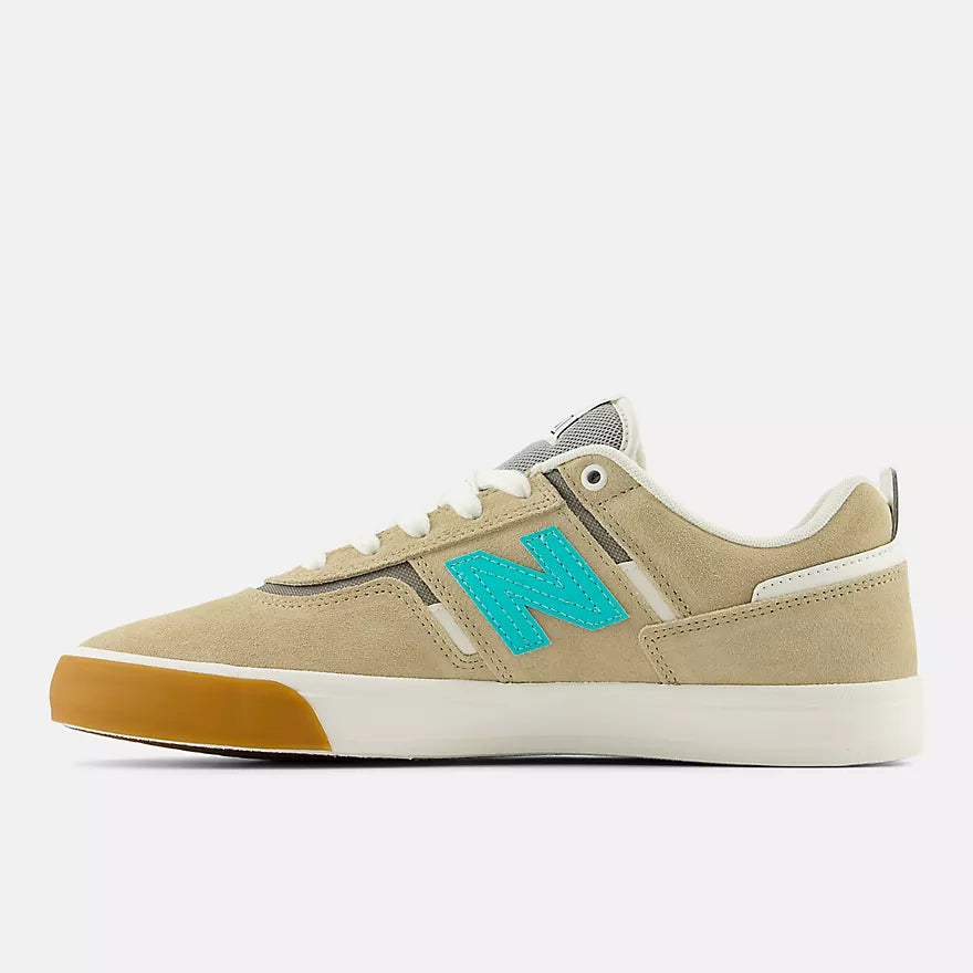 New Balance Numeric 306 Jamie Foy Tan Turquoise Shoes