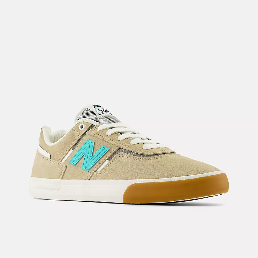 New Balance Numeric 306 Jamie Foy Tan Turquoise Shoes