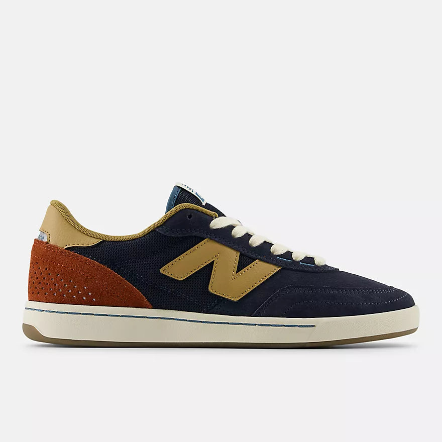 New Balance Numeric 440 V2 Navy Tan 2E Wide Width Shoes