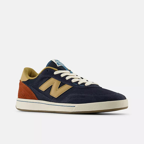 New Balance Numeric 440 V2 Navy Tan 2E Wide Width Shoes