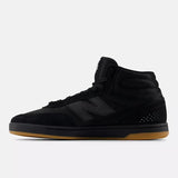 New Balance Numeric 440 High V2 Black Black Shoes