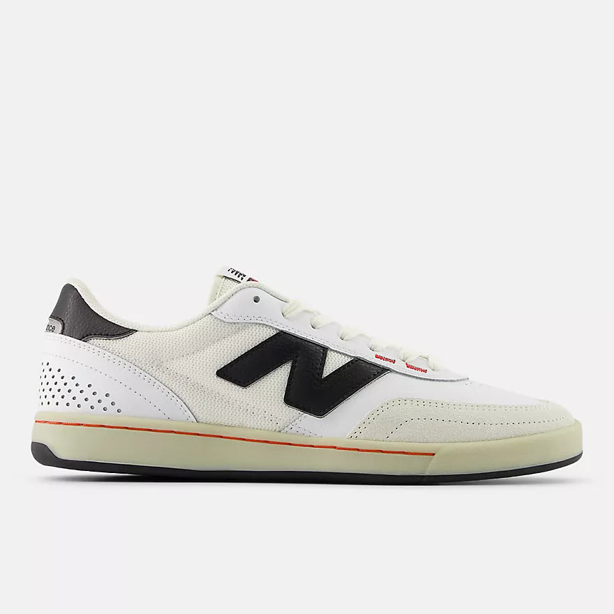 New Balance Numeric 440 V2 White Black Red Shoes