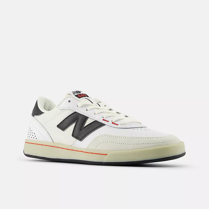 New Balance Numeric 440 V2 White Black Red Shoes