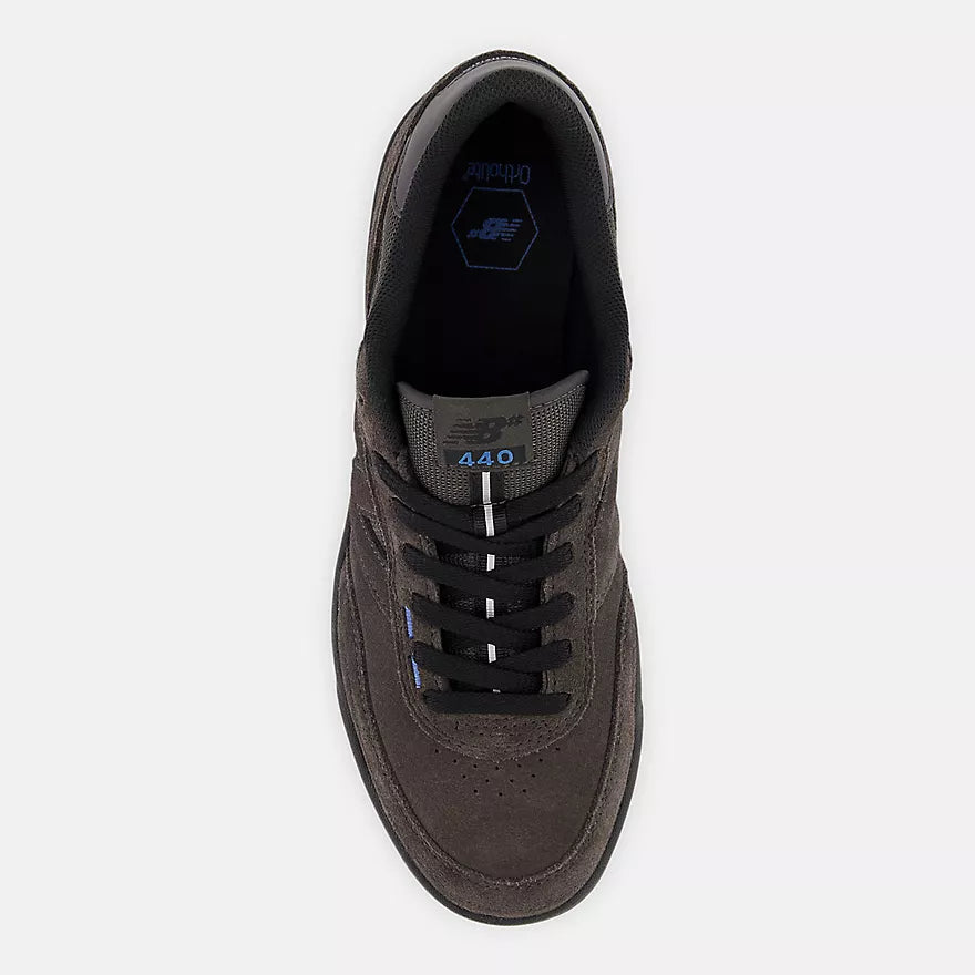 New Balance Numeric Nm440 Grey with Black Unisex | Extra Laces New! New Balance Numeric NM440 V2 - Charcoal/Black – Pharmacy  main image 4