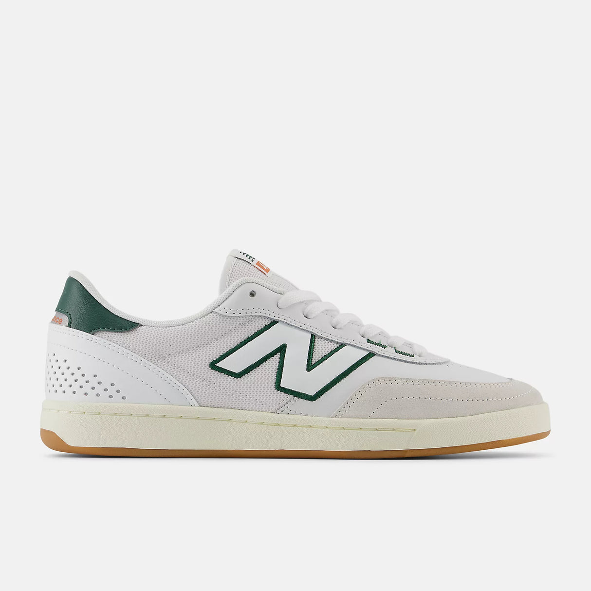 New Balance Numeric 440 V2 White/Green Shoes