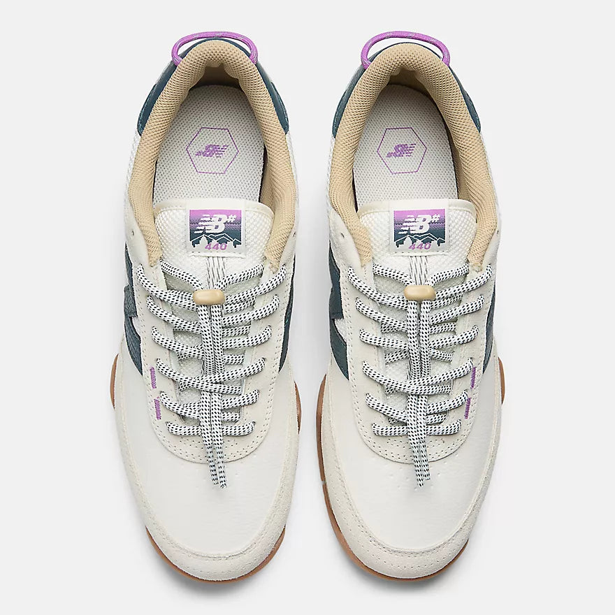 New Balance Numeric 440 V2 Trail Low Sea Salt Deep Ocean Shoes