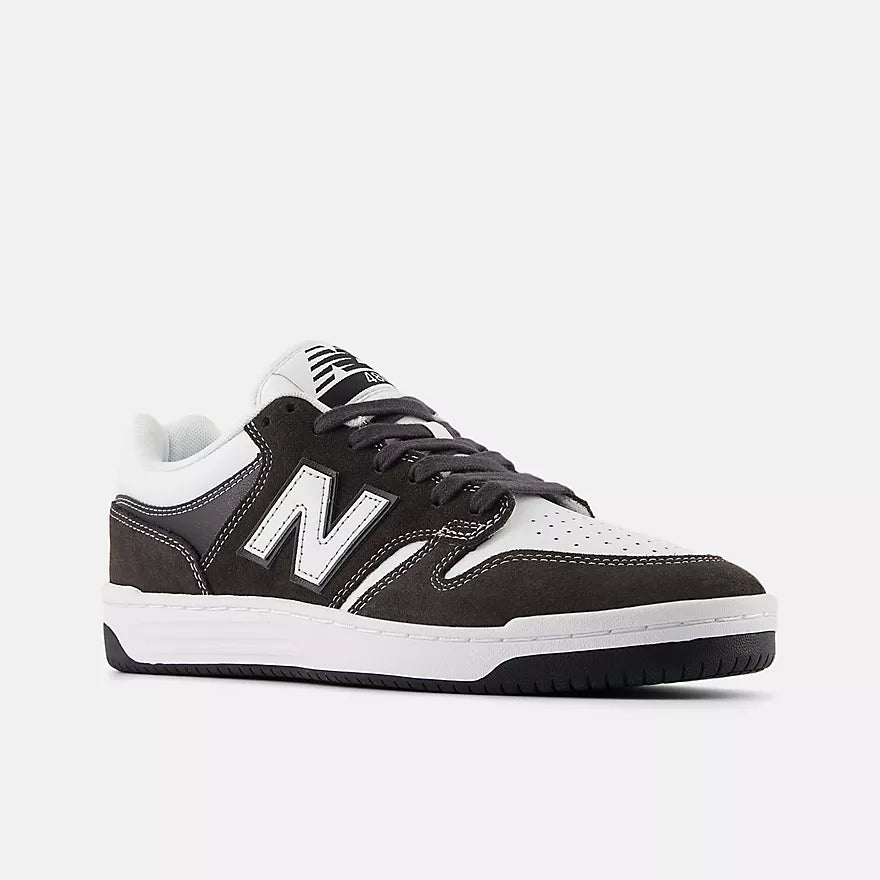 New Balance Numeric 480 WIDE Dark Grey White Shoes
