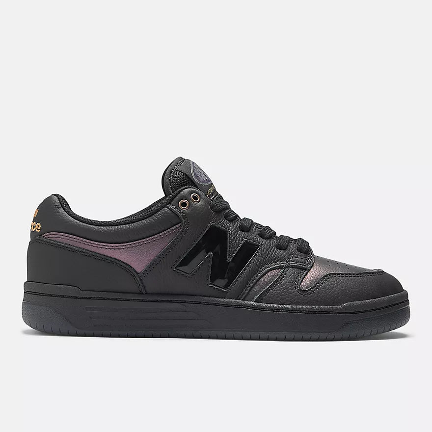 New Balance Numeric 480 Bronze56k Black Shoes (NM480BFK) – Long