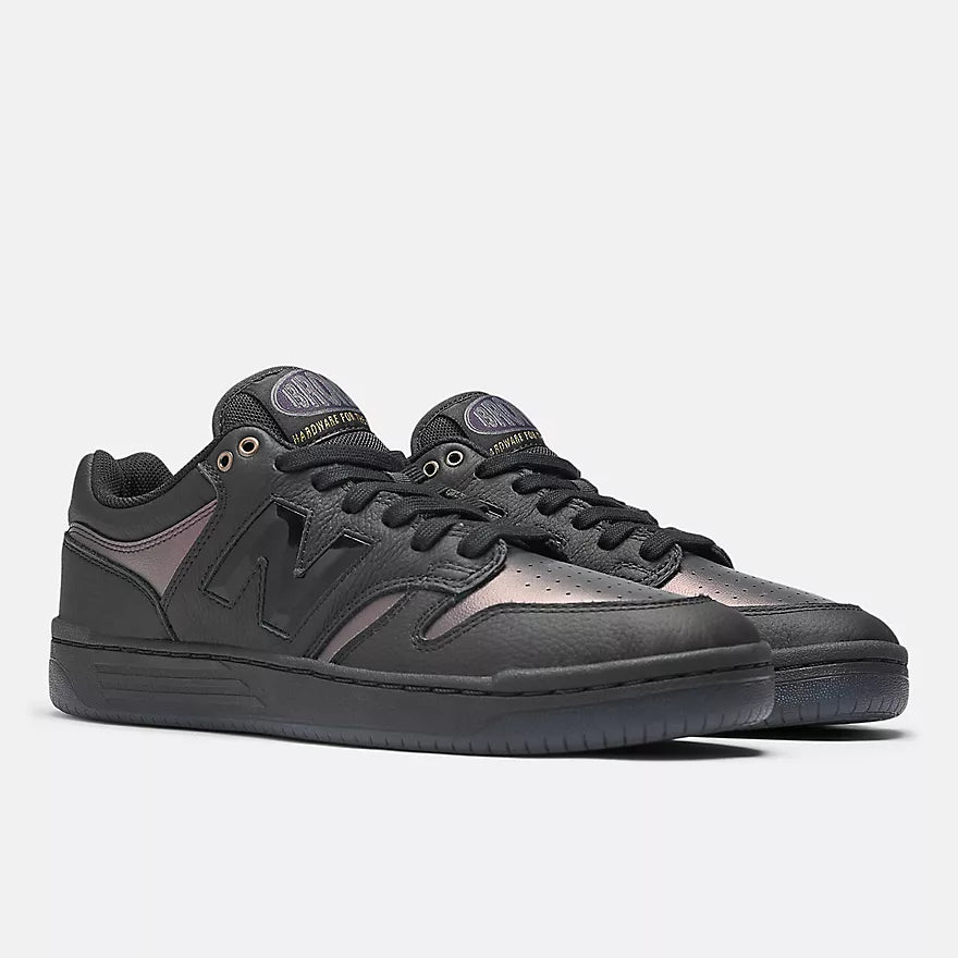 New Balance Numeric 480 Bronze56k Black Shoes (NM480BFK) – Long