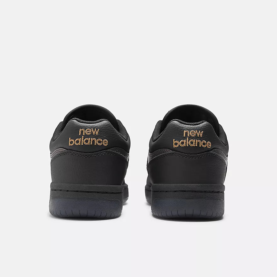 New Balance Numeric 480 Bronze56k Black Shoes (NM480BFK) – Long