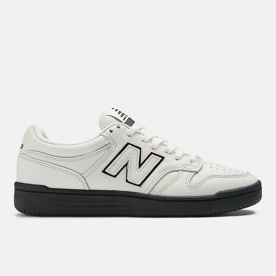 New Balance Numeric 480 Yang White Black Shoes Long Beach Skate Co