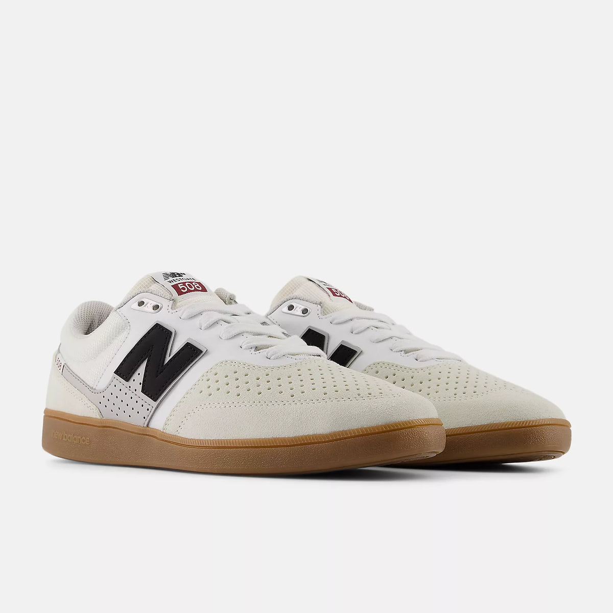 taka18英国製５０R バーバリー BRITTON モダンフィット #8 New Balance Numeric 508 Westgate White/Gum Shoes (NM508WID) – Long