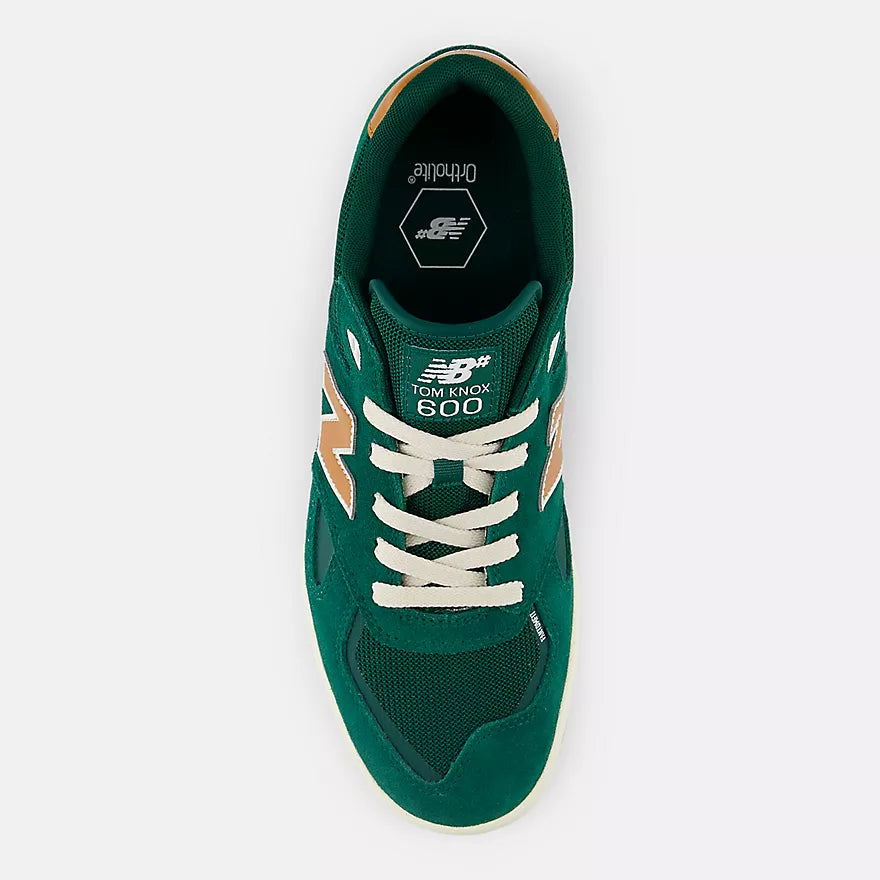 New Balance Numeric 600 Tom Knox Green Ginger Shoes