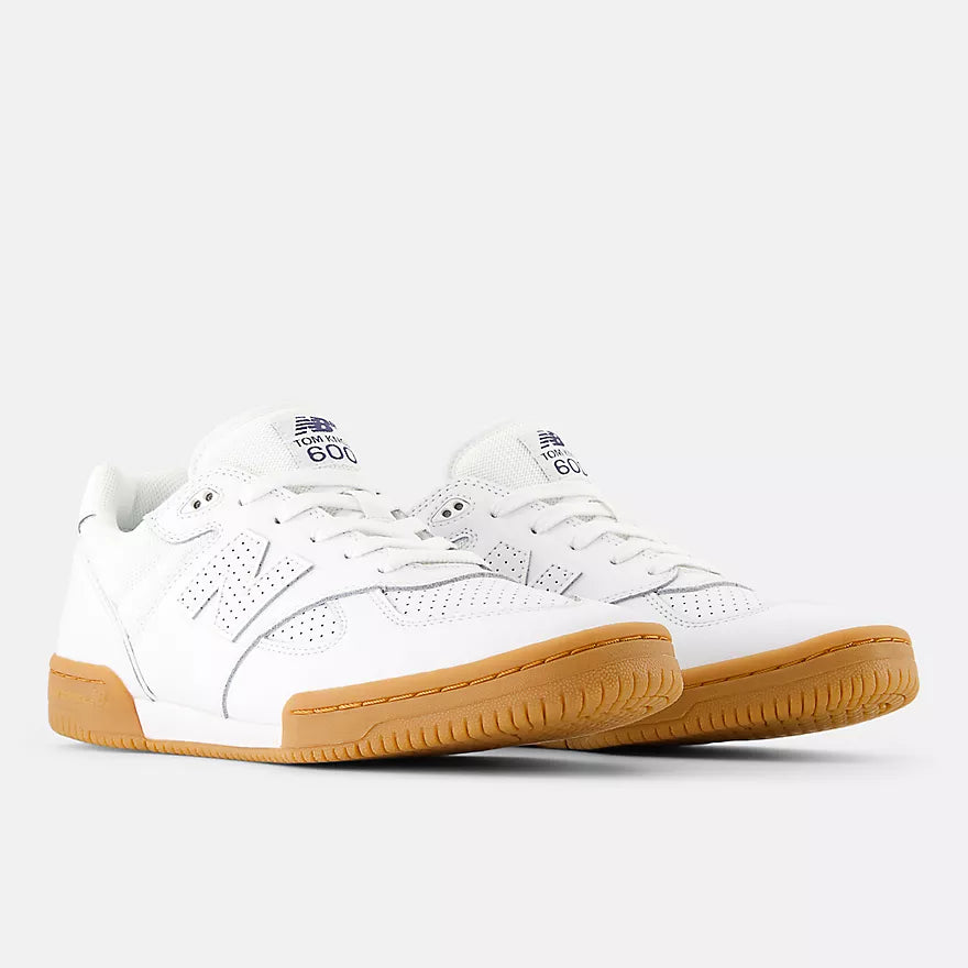 New Balance Numeric 600 Tom Knox White Gum Shoes