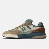 New Balance Numeric 933 WIDE Andrew Reynolds Tan Teal Shoes