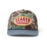 Seager Old Town Camo All Mesh Snapback Hat