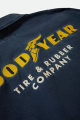 Brixton Goodyear Trademark Washed Navy Lightweight Jacket