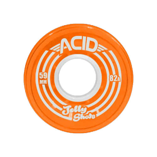 Acid Jelly Shots 80A 59mm Orange Cruiser Wheels