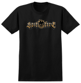 Spitfire Wheels Gold Chrome Bighead Black S/s Shirt