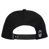 Spitfire Wheels Savie II Black/White Snapback Hat