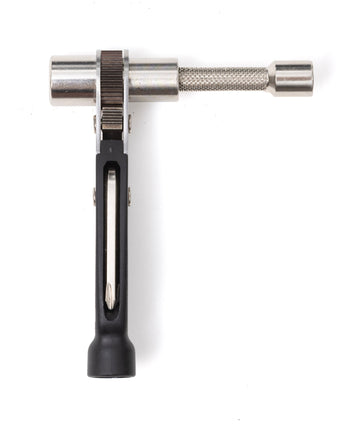 Prime8 Triple Ratchet Lite Black Skateboard Tool
