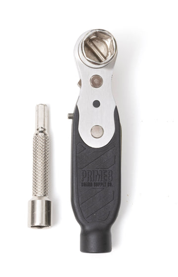 Prime8 Triple Ratchet Lite Black Skateboard Tool
