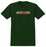 Spitfire Wheels Savie II Train Yard Forest Green S/s Shirt