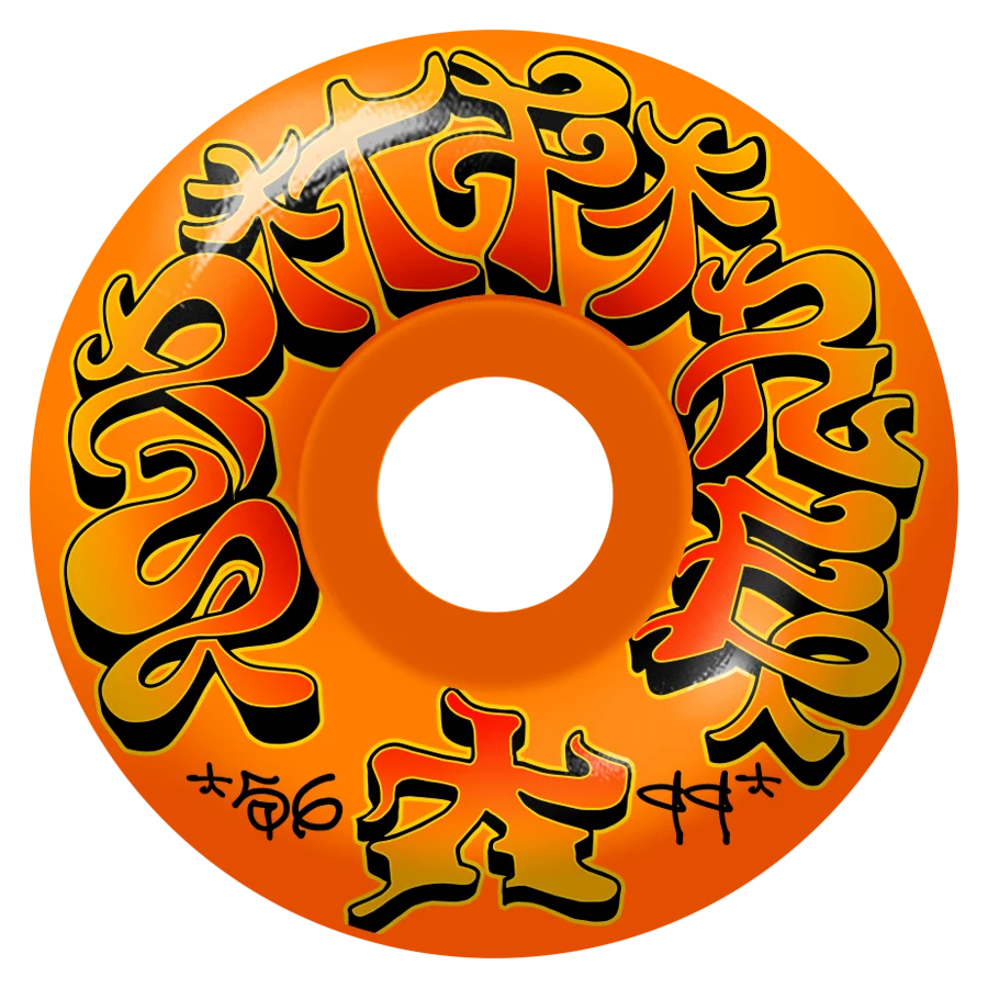 Spitfire F4 99A Savie II Classic Full 56mm Orange Skateboard Wheels