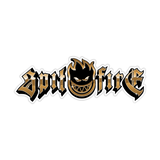 Spitfire Wheels Gold/Chrome Bighead Sticker