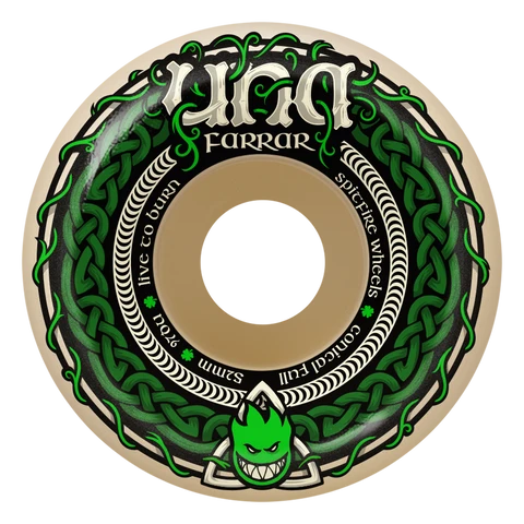 Spitfire F4 97A Una Trinity Natural 52mm Skateboard Wheels