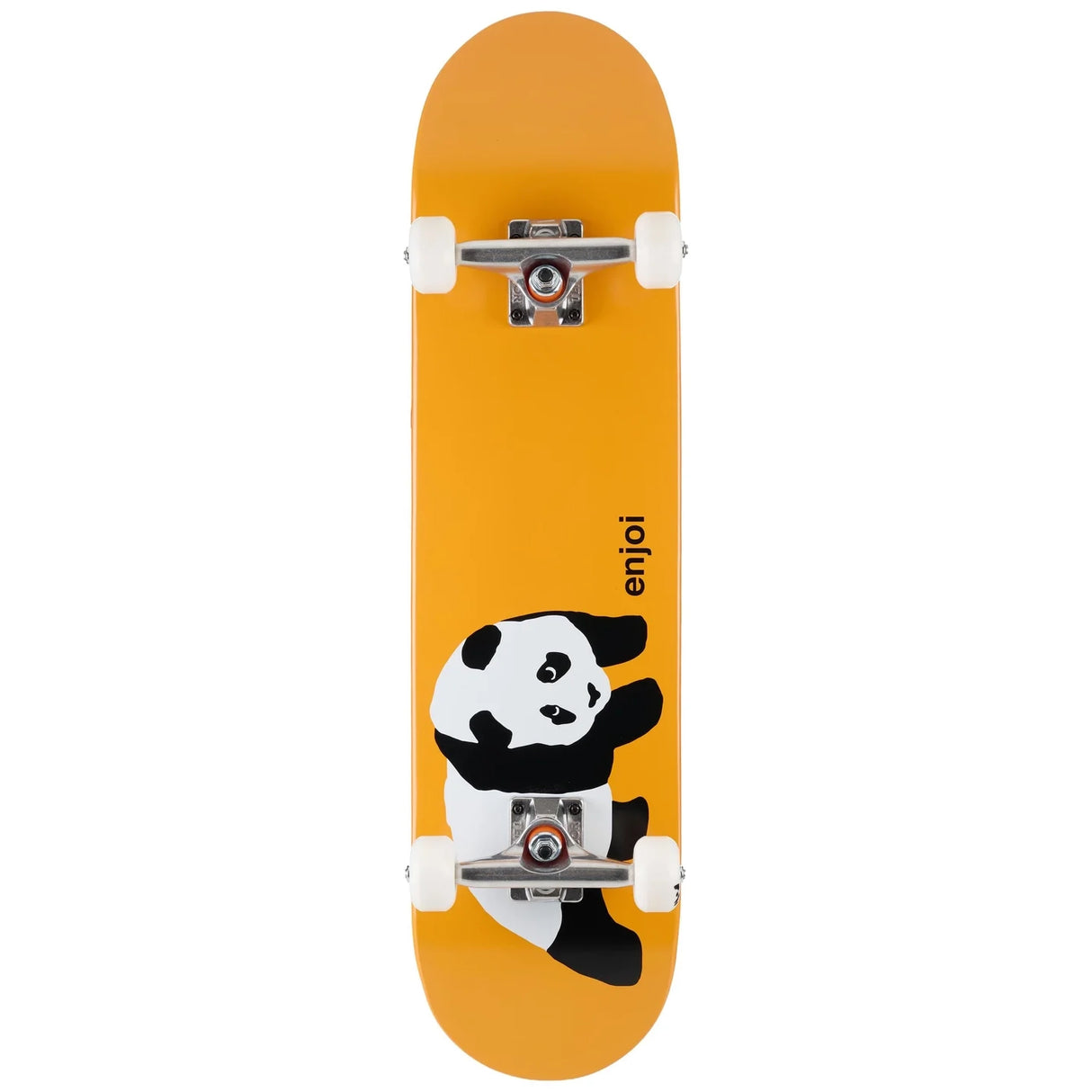 Enjoi Orange Panda First Push 7.75" Complete Skateboard