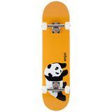 Enjoi Orange Panda First Push 7.75" Complete Skateboard