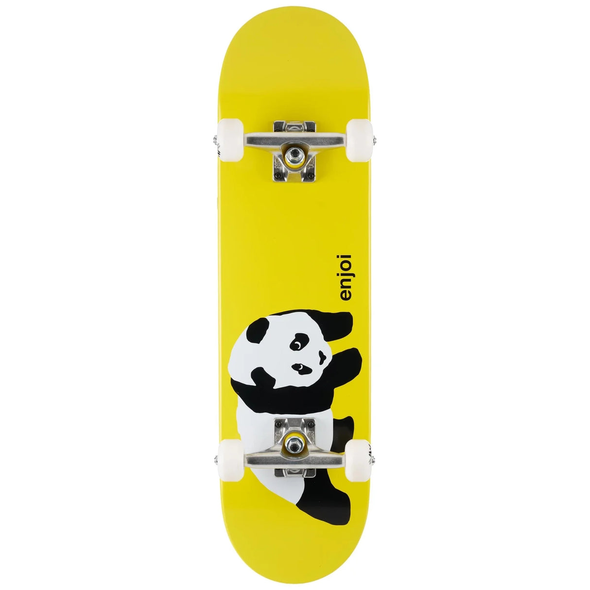 Enjoi Yellow Panda First Push 7.5" Complete Skateboard
