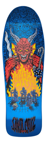 Santa Cruz Stranger Things Knox Hellfire Pit 10.07" x 31.27" Skateboard Deck