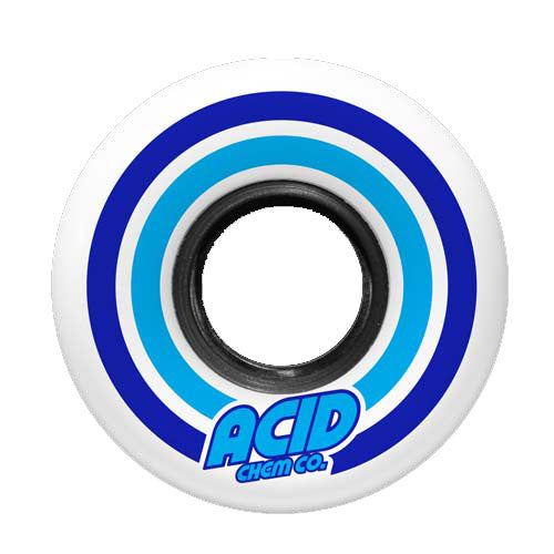 Acid Pods Conical 86A 53mm White Cruiser Wheels