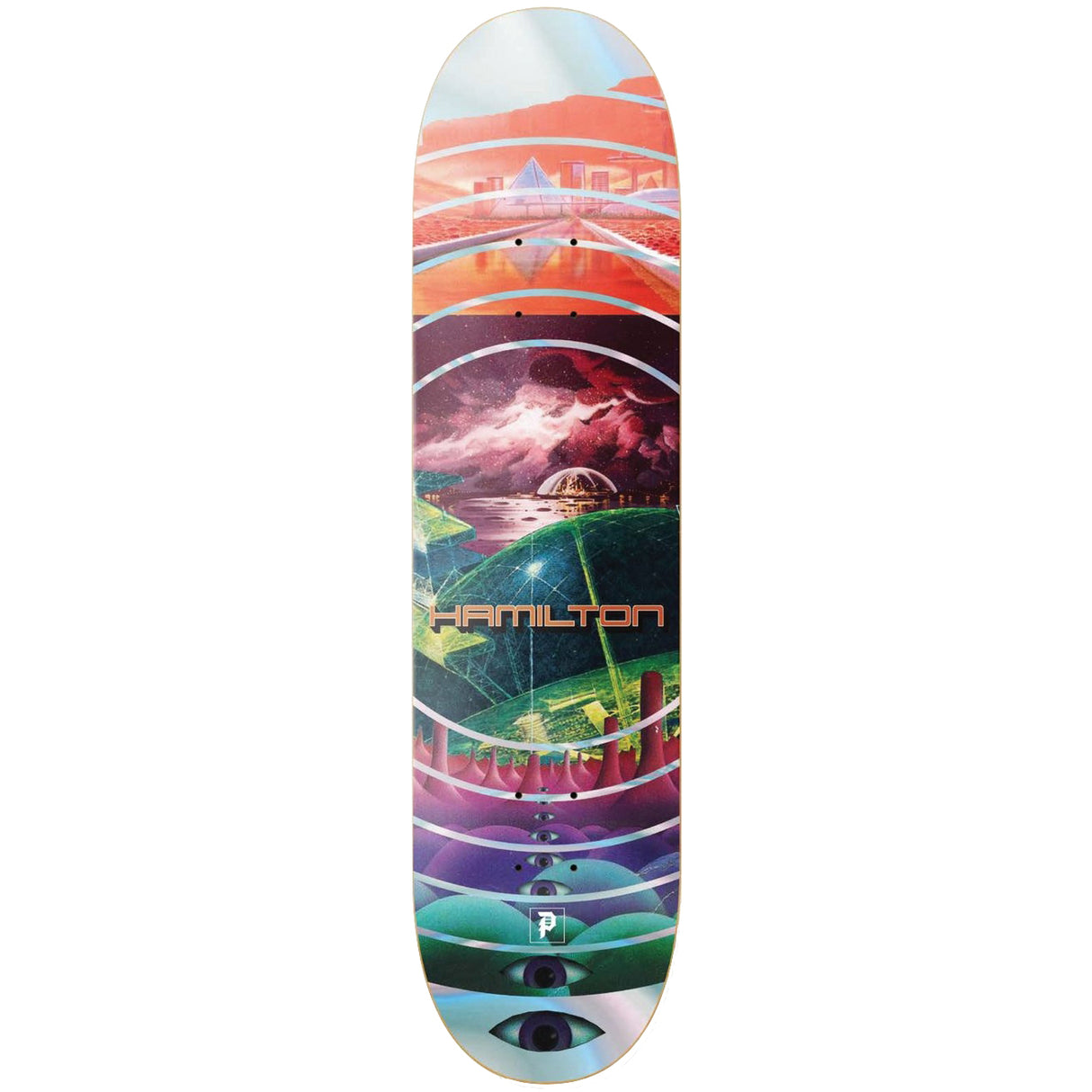 Primitive Hamilton Dimension 8.125" Skateboard Deck