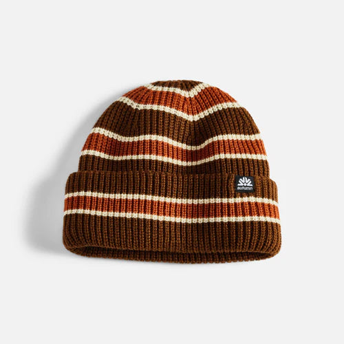 Autumn Simple Slacker Brown Beanie