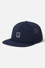 Brixton Journey MP Midnight Blue Performance Snapback Hat