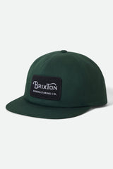 Brixton Grade HP Primal Green Snapback Hat