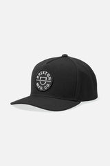 Brixton Good Times C MP Black White Cap Snapback Hat