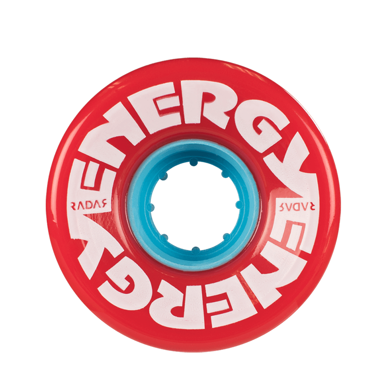 Radar Energy Red 78A 57mm (Set of 4) Roller Skate Wheels