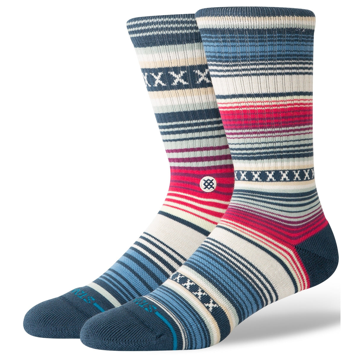 Stance Curren St Crew Navy Socks