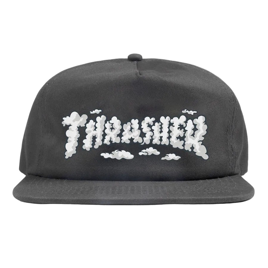 Thrasher Clouds by Spanky Charcoal Snapback Hat