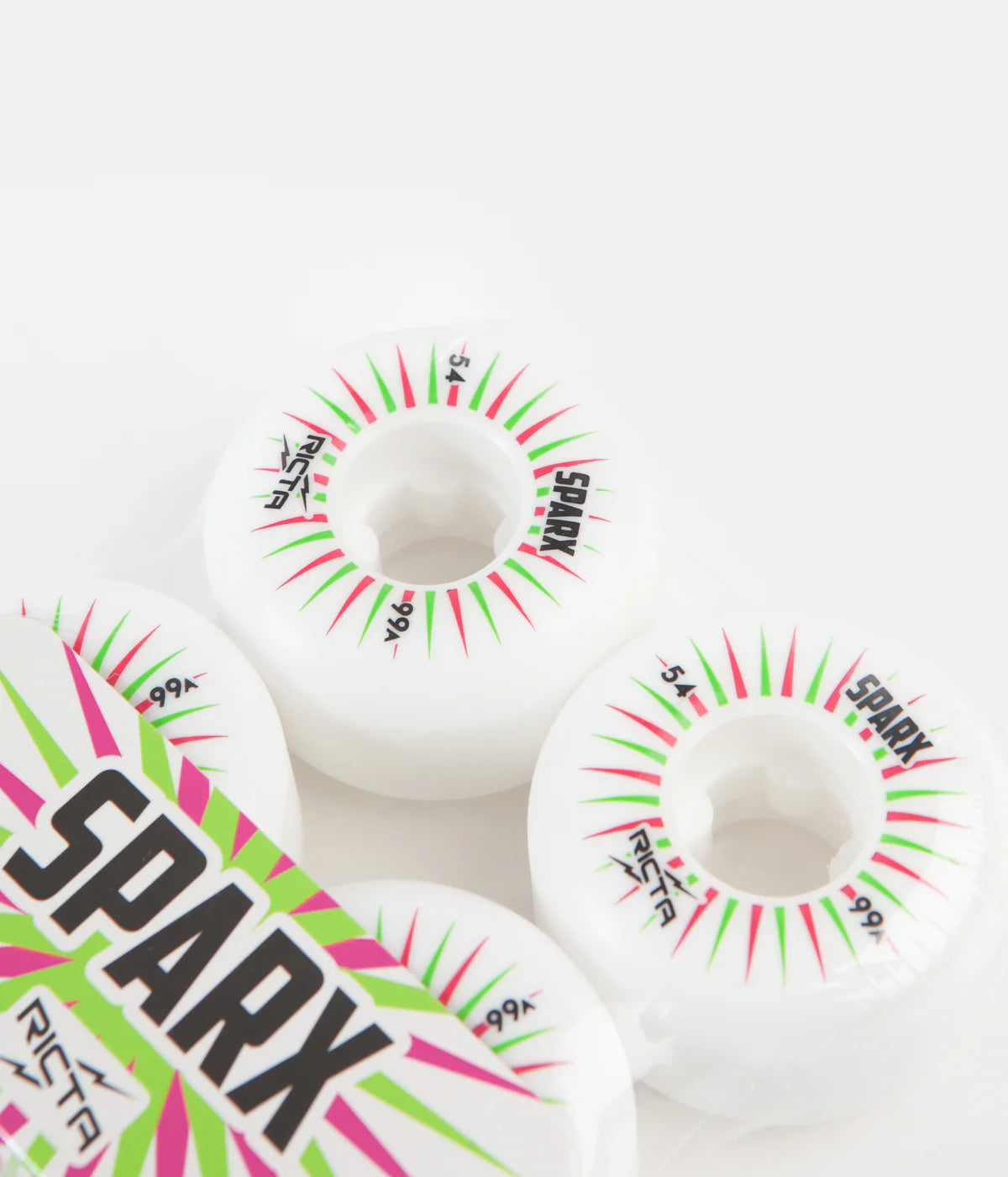 Ricta Sparx White 99a 54mm Wheels