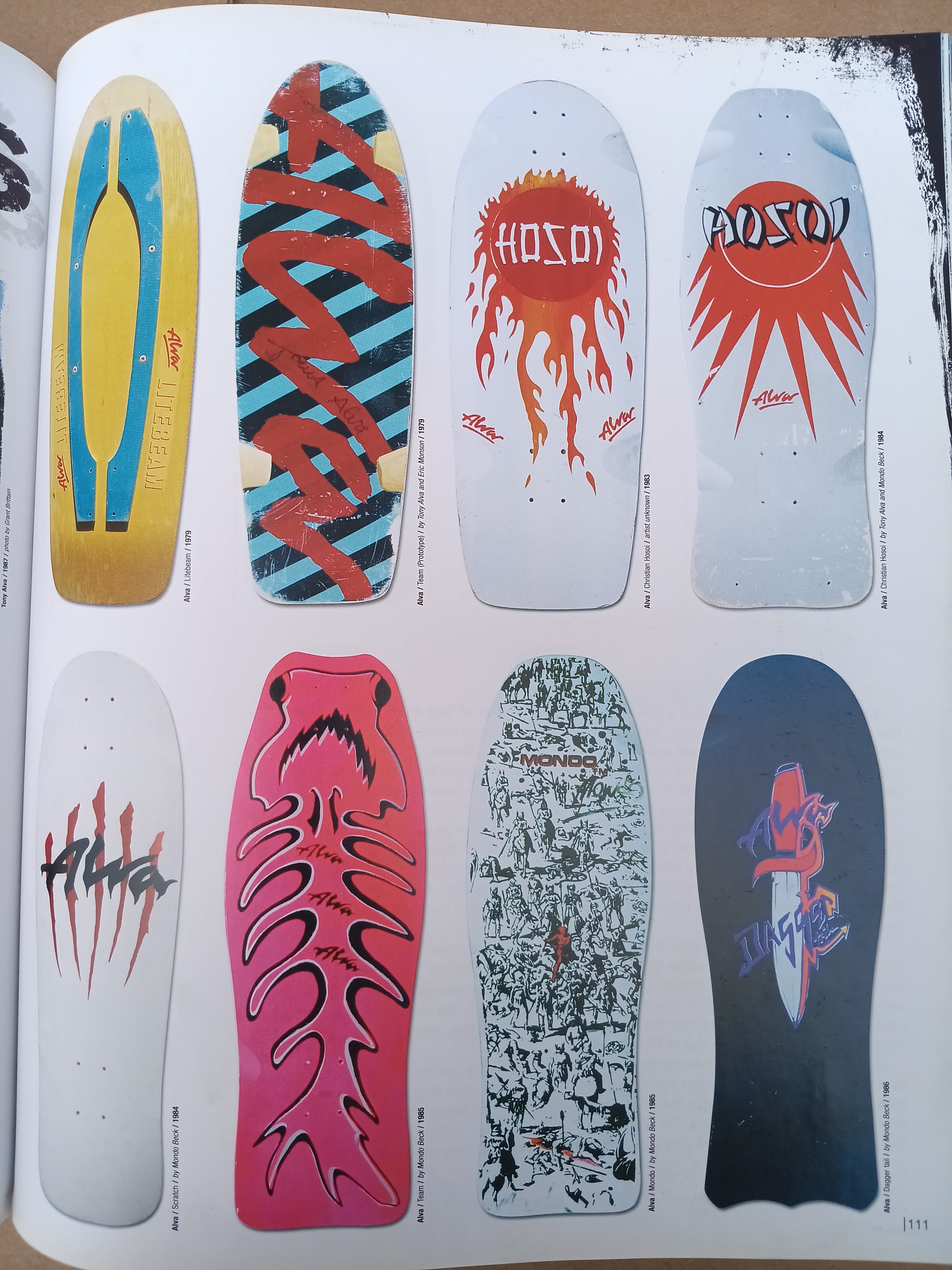 Alva Christian Hosoi Original Rising Sun 1984 Disposable Book