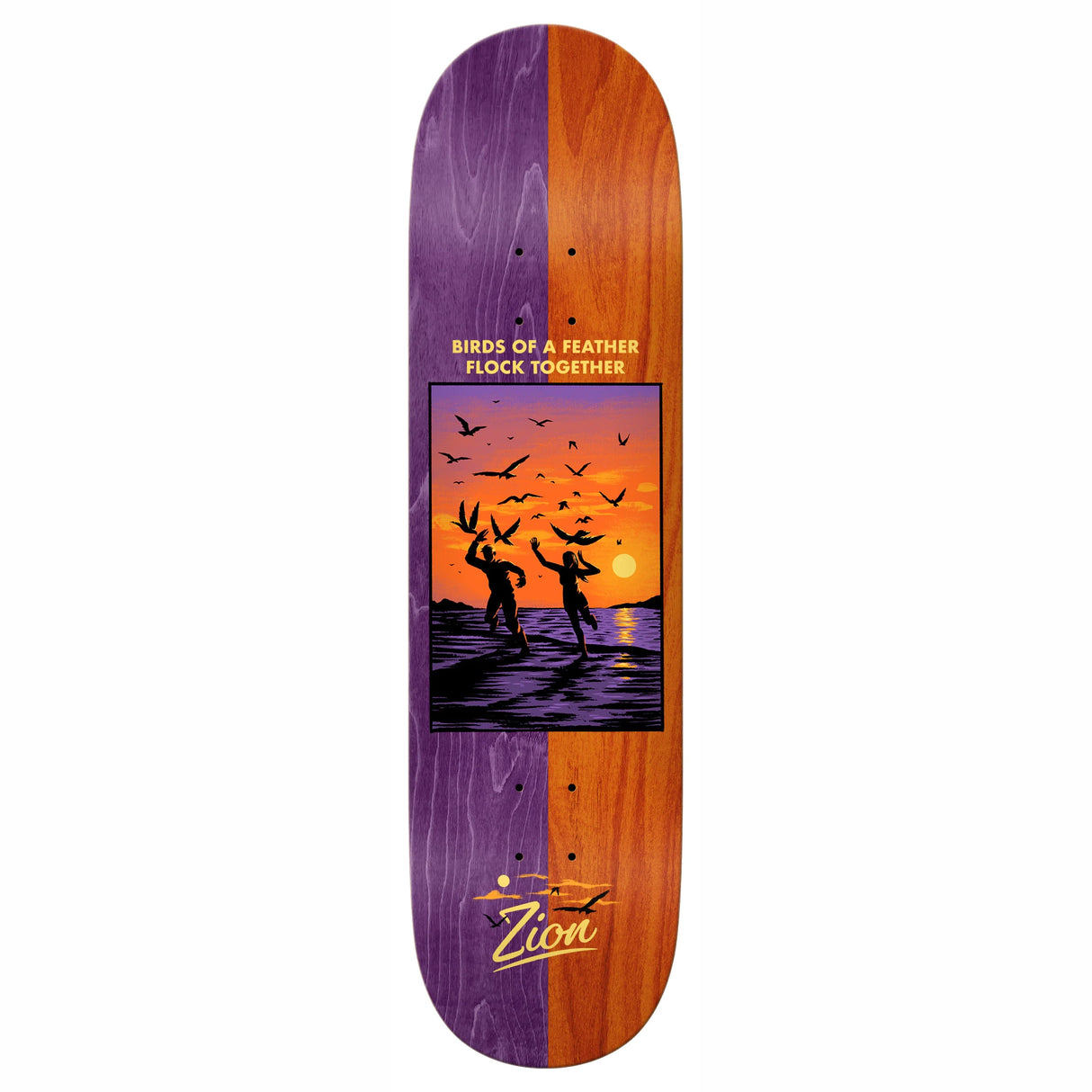 Real Zion Bright Side 8.5" Skateboard Deck