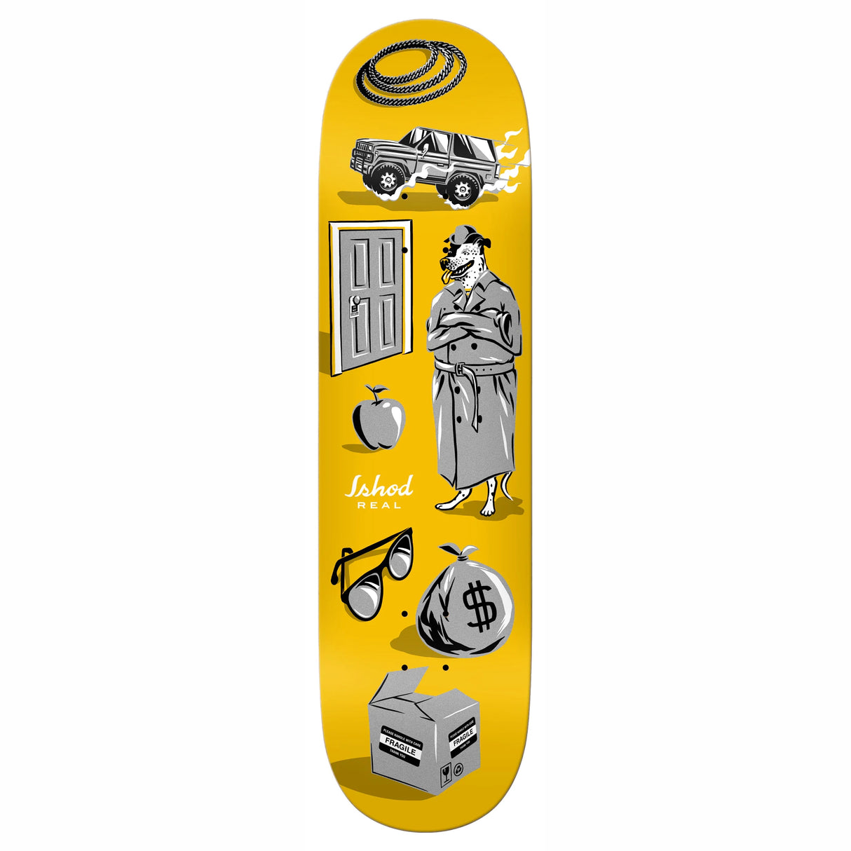 Real Ishod Revealing True-Fit 8.5" Skateboard Deck