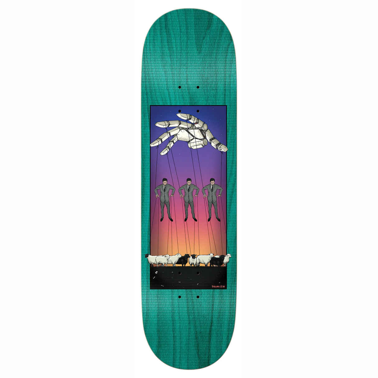 Real Busenitz Overlord Full SE 8.5" Assorted Stain Skateboard Deck