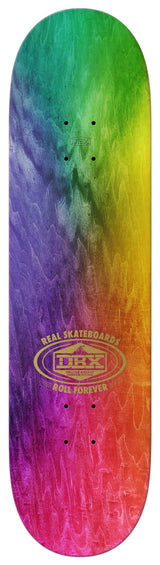 Real Ishod Wair Cat Scratch Tie Dye 8.25" DBX Twin Tail Slick Skateboard Deck