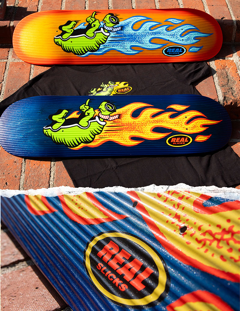 Real Slicks Blue 8.5